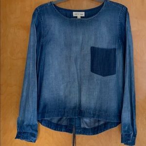 Cloth and stone denim shirt